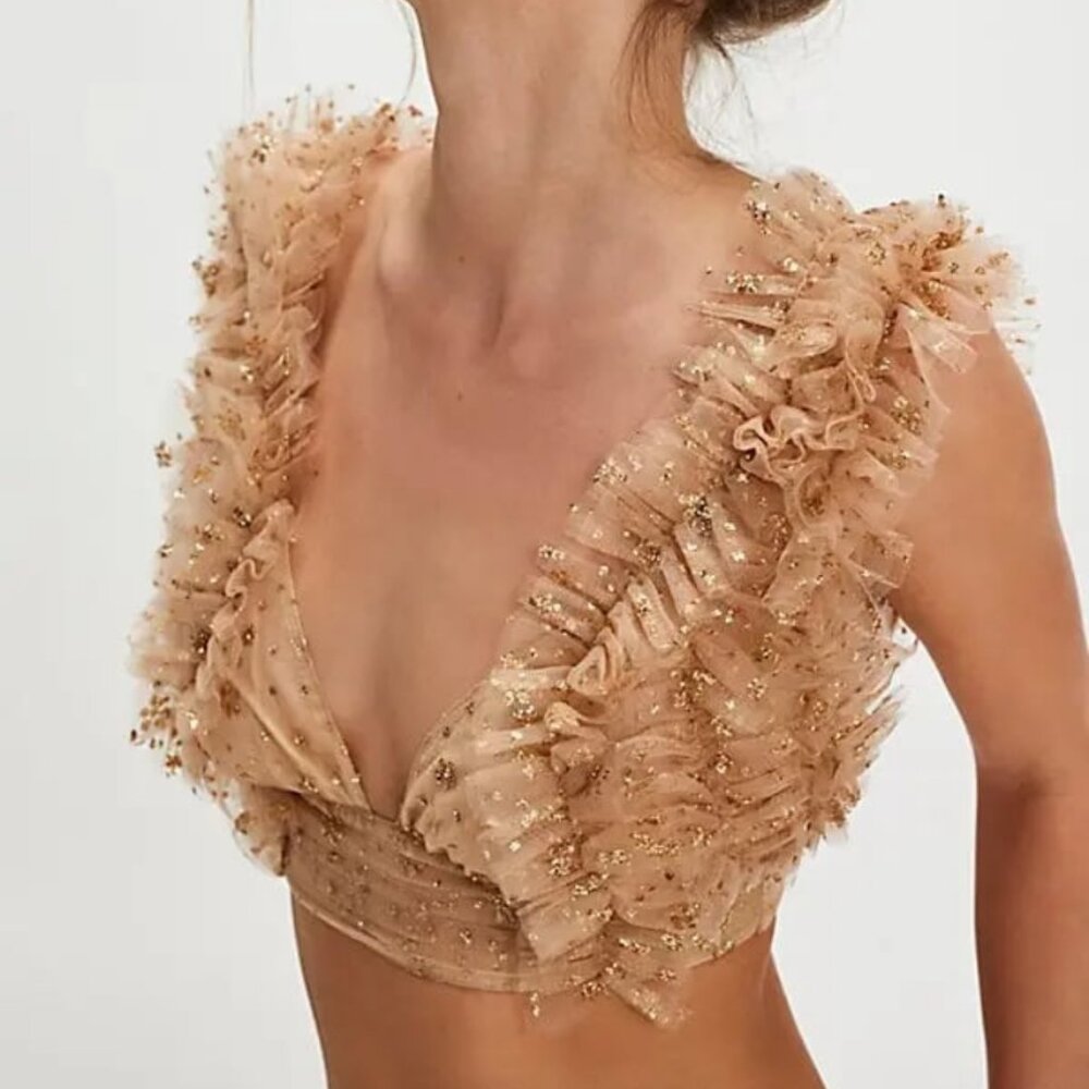 NWOT Free People Sosha Party Top - Picture 2 of 5